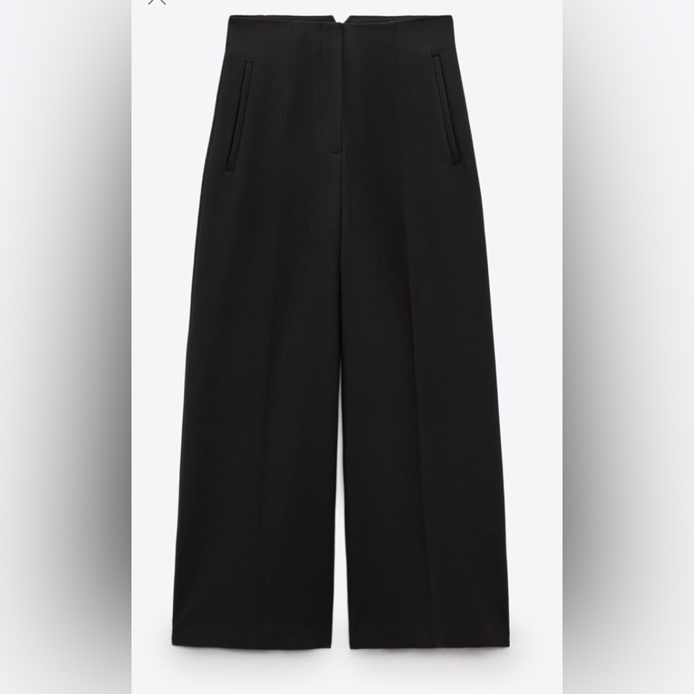 Zara high waisted wide leg pants